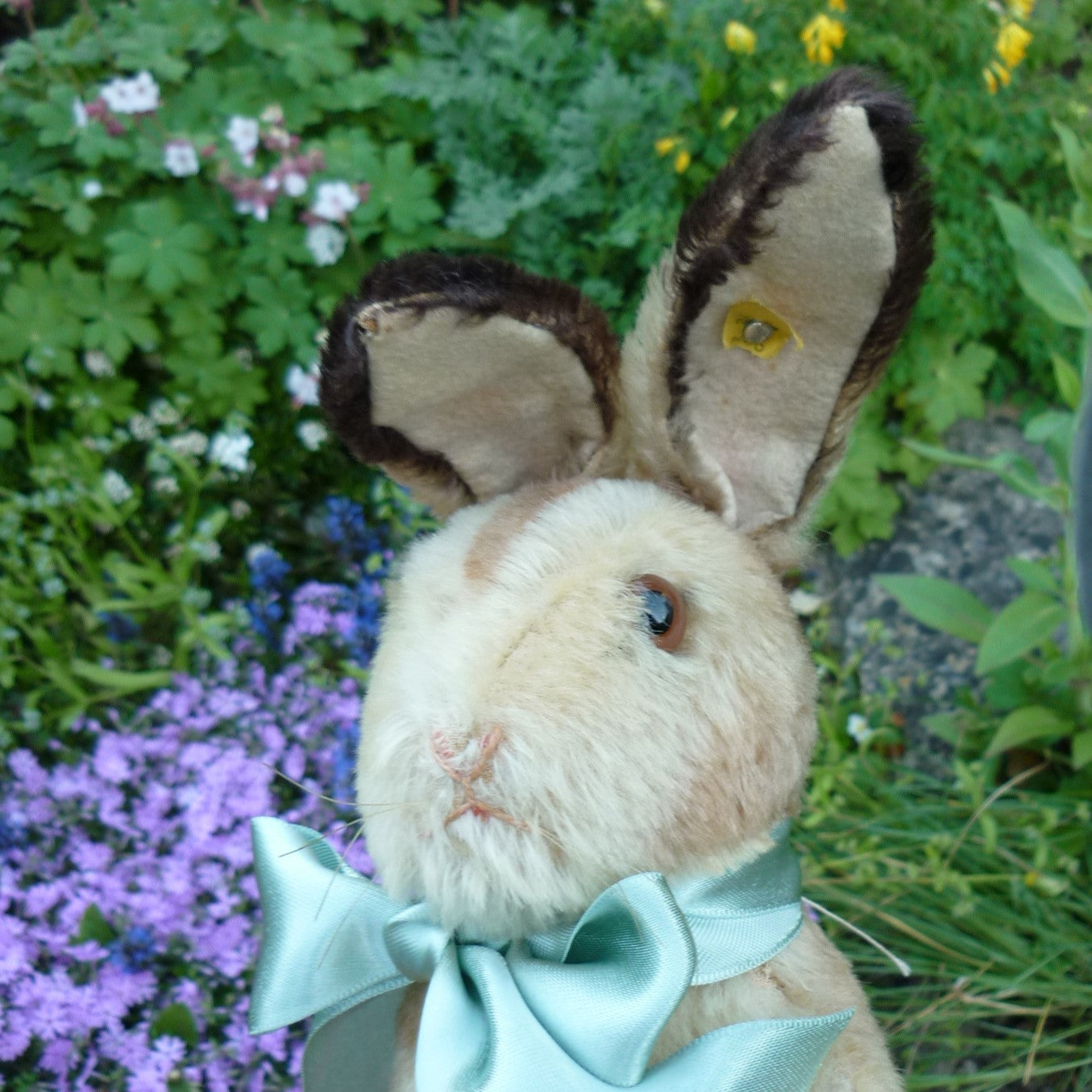 Early Steiff Rabbit Steiff Standing Rabbit Circa 1950s – Teddy Bears