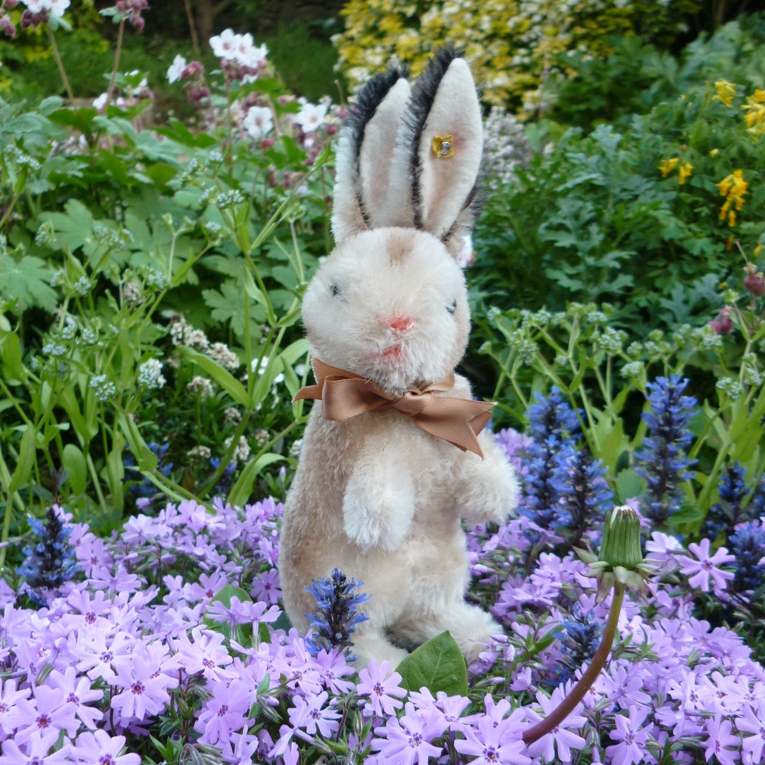 Steiff Brown Rabbit Steiff Standing Rabbit, 17cm circa 1960s – Teddy Bears