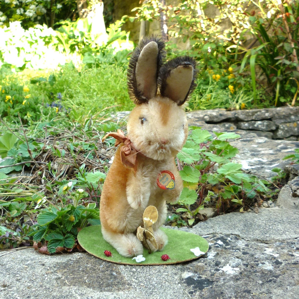 Steiff Brown Rabbit Steiff Standing Rabbit, circa 1950s – Teddy Bears