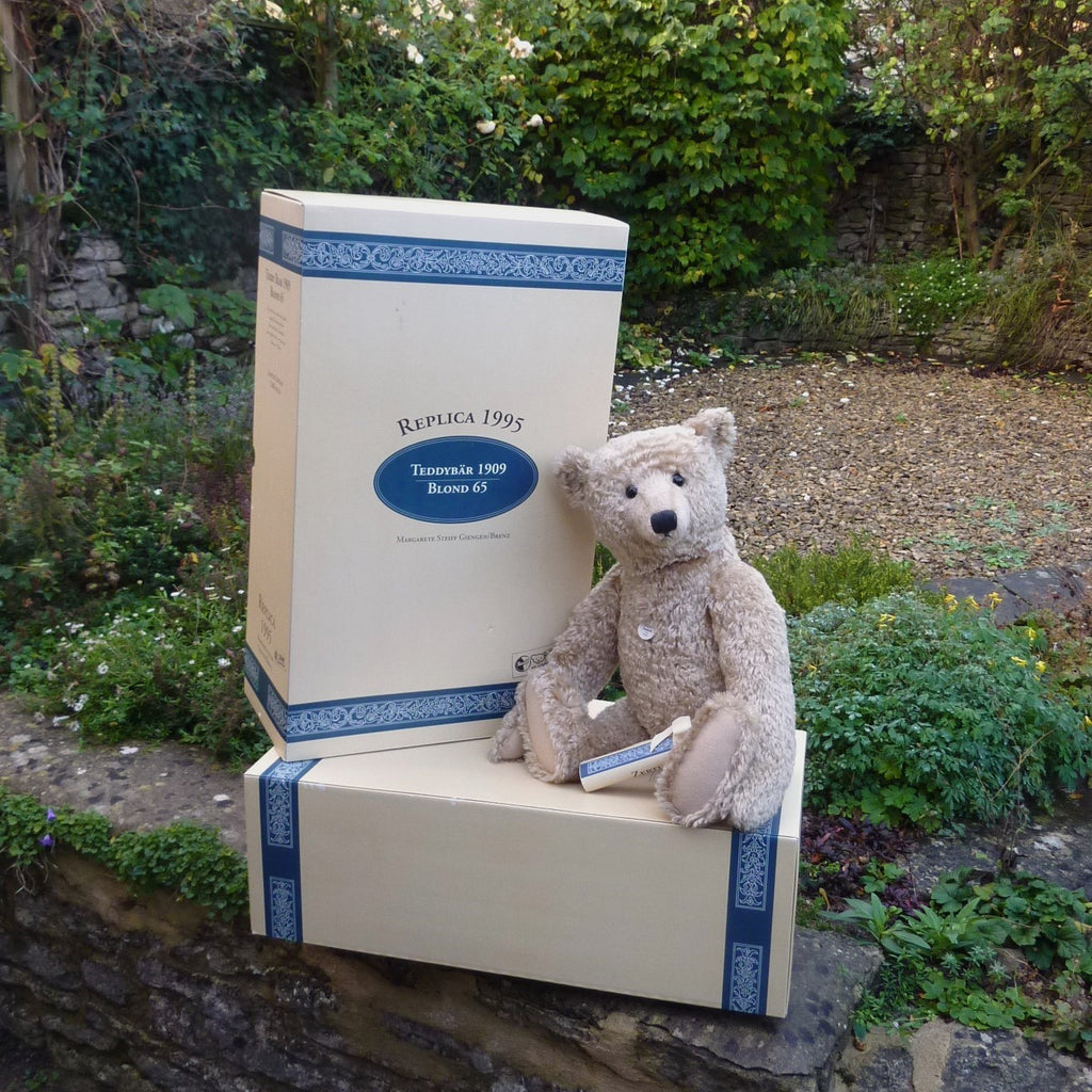 Steiff 1909 Replica 65cm, made 1995 – Teddy Bears