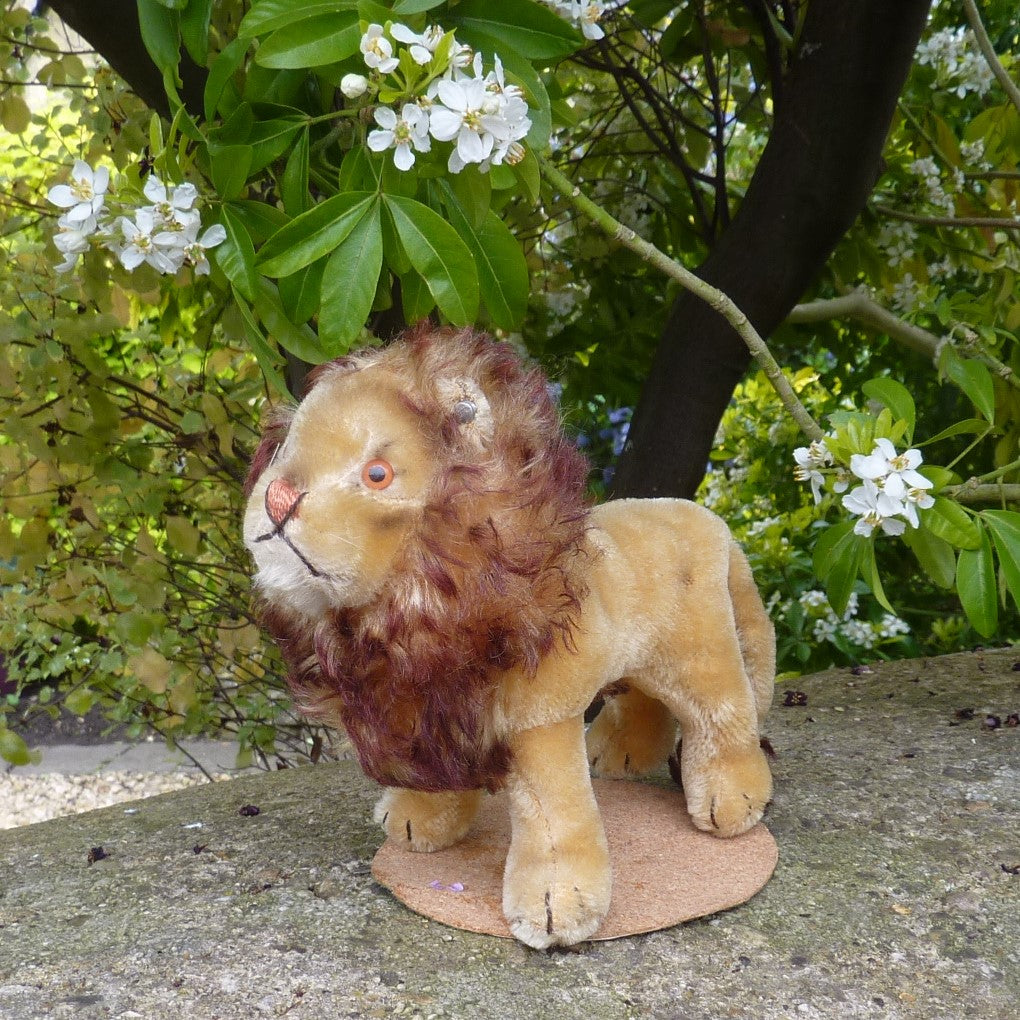 Vintage steiff clearance lion